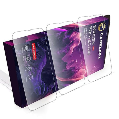 2.5D 9H Anti Scratch Ultra Strong Anti-Fingerprint Tempered Glass Screen Protector For iPhone 13/13 Pro/14 (3 pack)