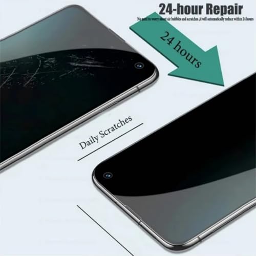 2 Pack Privacy Hydrogel Screen Protector for iPhone 17 Pro