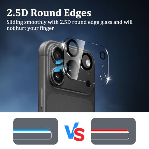 4 Pack Clear Camera Lens Protector for iPhone 18 Pro max - size: iPhone 18 Pro max 4PCS
