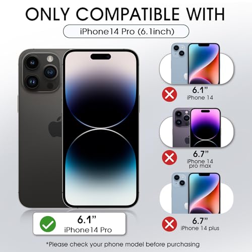 3 Pack TPU Screen Protector for iPhone 14 Pro, Self-Healing HD Clear Soft Flexible Hydrogel Film Compatible with iPhone 14 Pro 6.1" - Scratch-Resistant, Bubble Free, Easy Installation - size: iPhone 14 Pro