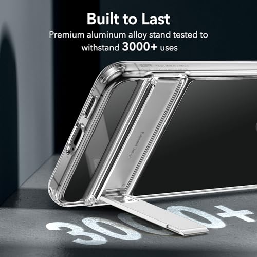 ESR for Samsung Galaxy S24 Ultra Phone Case, 3 Stand Modes Kickstand for S24 Ultra Cover, Military-Grade Drop Protection, Slim Fit, Boost Series Case, Clear - color: Boost-Clear