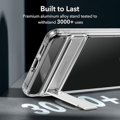 ESR for Samsung Galaxy S24 Ultra Phone Case, 3 Stand Modes Kickstand for S24 Ultra Cover, Military-Grade Drop Protection, Slim Fit, Boost Series Case, Clear - color: Boost-Clear