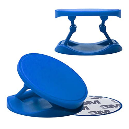 Phone Grip and Stand, Universal Expandable Phone Holder for Smartphones (Blue) - color: Blue