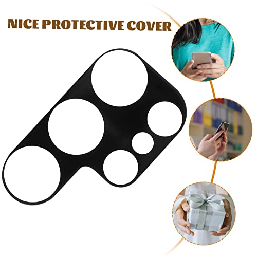 4pcs Camera Screen Protector Phone Lens Protector Tempered Glass Film Full Cover Rear Lens Cover Dustproof Scratch-resistant