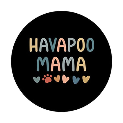 Havapoo Mama Doodle Dog Mom PopSockets Swappable PopGrip