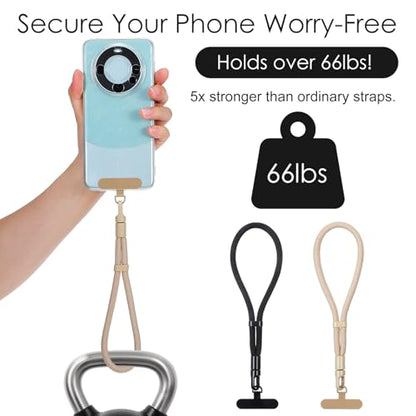 Phone Wrist Strap for Cellphone, 2PCS Adjustable Phone Lanyard Wristlet