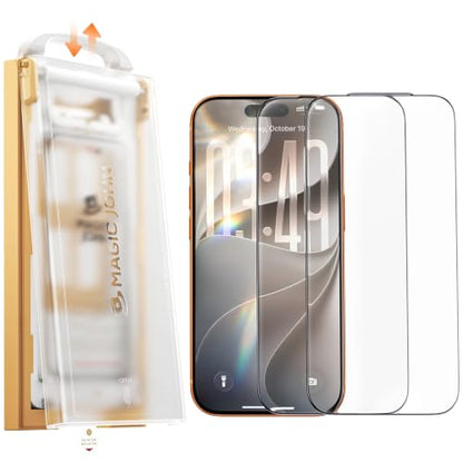 MAGIC JOHN 2Pack AR Screen Protector for iPhone 17 Pro Max Anti Reflection - size: iPhone 17 Pro Max 6.9inch