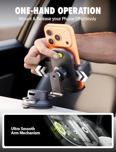 Bracketron TripGrip Pro Tesla Phone Holder, Suction Cup, 360° Rotation
