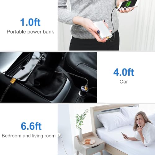 SMALLElectric 5 Pack MFi iPhone Charger 1ft, Short Lightning Cable,Gold - color: Gold, size: 1 Foot
