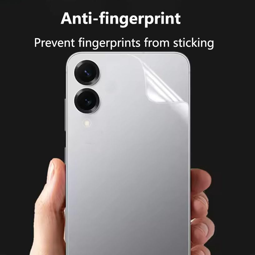 Back Cover Protective Hydrogel Film for Samsung Galaxy S25 Edge [ Not Glass, Ultra Thin, 3 Pack]