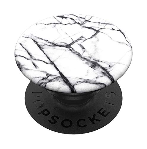 PopSockets Adhesive Phone Grip, Holder- Dove White Marble - color: Dove Marble, size: small