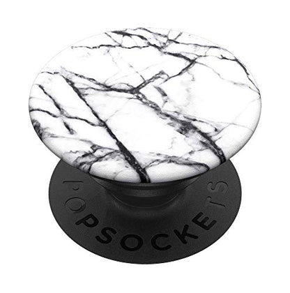 PopSockets Adhesive Phone Grip, Holder- Dove White Marble - color: Dove Marble, size: small