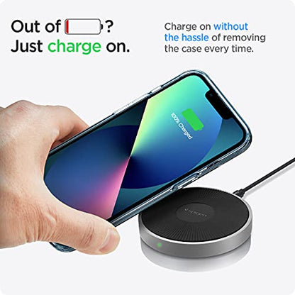 Spigen for iPhone 13 Mini Case, Ultra Hybrid [No Magnet Ring][Anti-Yellowing] - Crystal Clear - color: Crystal Clear, size: iPhone 13 Mini