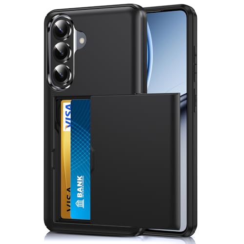 LeYi for Samsung Galaxy-S26-Plus Case with Wallet: Card Holder Phone Funda para for S 26 S26plus Cover Rugged Heavy Duty Women Military Grade Shockproof Samsungs26 Plus Cases, Black - color: Black, size: Samsung Galaxy S26 Plus 6.7''