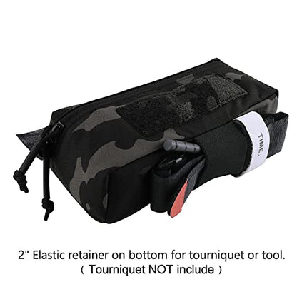 PETAC GEAR Tactical Mini Drop Pouch Fanny Pack Tool Pouch for Tactial Vest Chest Rig - color: MK