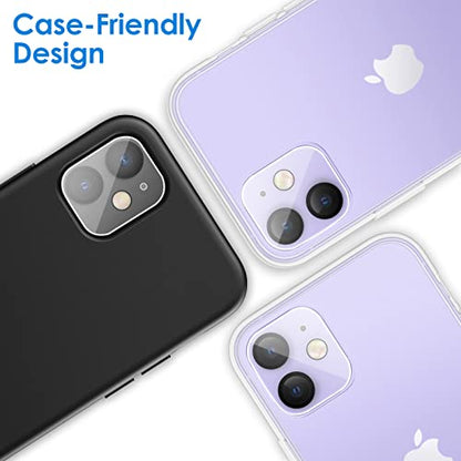 JETech Camera Lens Protector for iPhone 11/12 mini, 3-Pack - size: iPhone 11/12 mini