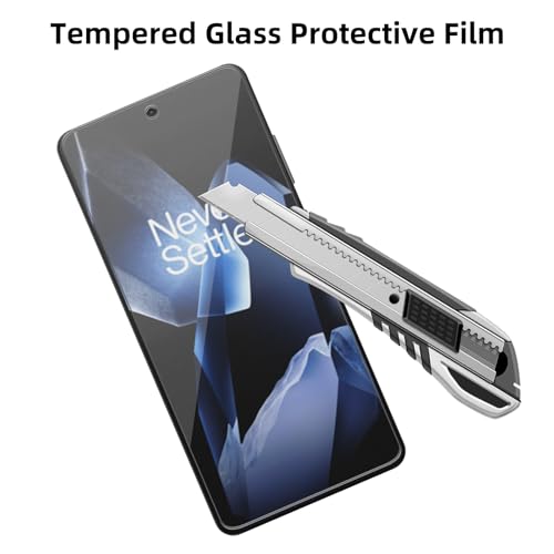 4 Pack Glass Screen Protector Compatible for Oneplus 13R 1+13R 9H Hardness CPH2645 CPH2691 HD Screen Tempered Glass, Scratch Resistant,Easy Install,Case Friendly - size: Oneplus 13R