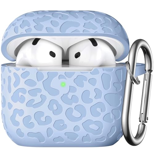 Leopard Engraved for AirPods 5 (2026) and AirPods 4 Case Cover (2024) - color: Lalic, size: Airpods 5 & 4 Case