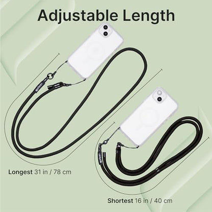Shoulder Strap, Crossbody Style by Catalyst Case US - color: Black
