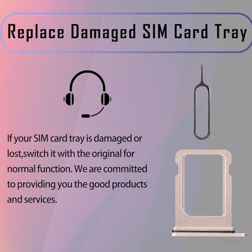 for iPhone 13 Mini Pink Single SIM Card Tray Slot Replacement