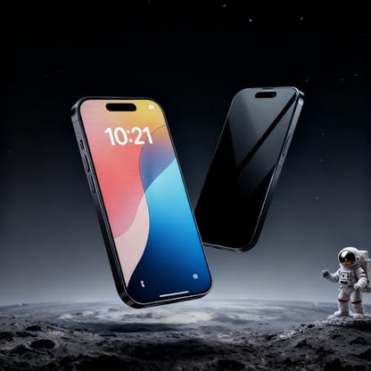 2 Pack for iPhone 17 Pro Privacy Screen Protector with Installation Frame, Anti Spy Tempered Glass, Dynamic Island Compatible, 9H Hardness