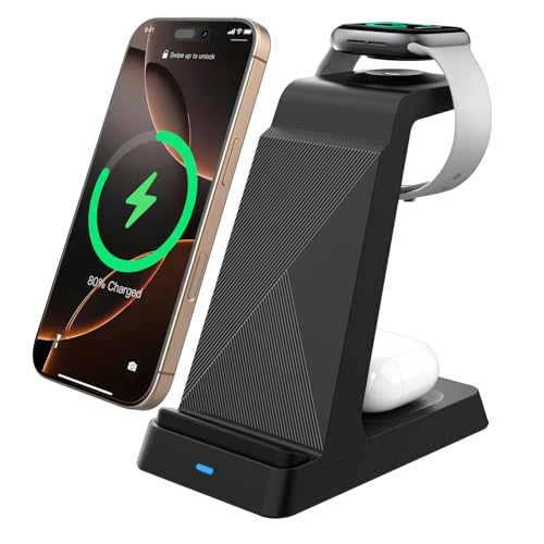 2026 Magnetic 3 in 1 Fast Wireless Charger
