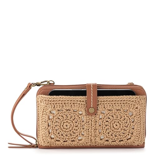 The Sak Iris Smartphone Crossbody Purse - Small Women's Cellphone Bag & Wallet For Everyday- Convertible Wristlet With Zipper | Fits Most Smartphones, Card Slots & Zip Pocket, Detachable Wristlet & Crossbody Straps, Hands-Free for Travel & Errands - color