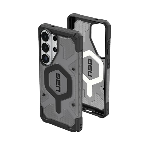 URBAN ARMOR GEAR UAG for Samsung Galaxy S26 Ultra Case 6.9" Pathfinder Clear - Magnetic Charging Compatible Transparent Rugged Military Drop Tested Protective Cover, Ash/Black - color: Pathfinder Clear - Ash/Black