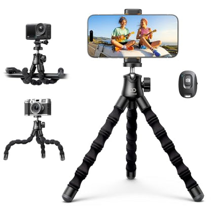 Lamicall Tripod for iPhone with Wireless Remote for iPhone Gopro Camera - style: Standard