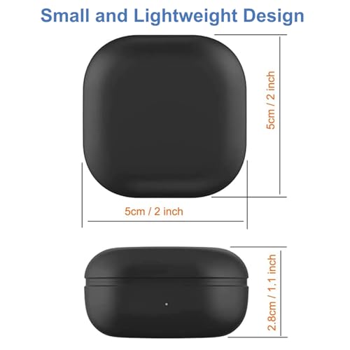 Charging Case for Galaxy Buds 2 Pro SM-R510, Charger Station ONLY for Samsung Galaxy Buds 2 Pro Bluetooth Earbuds (Black)