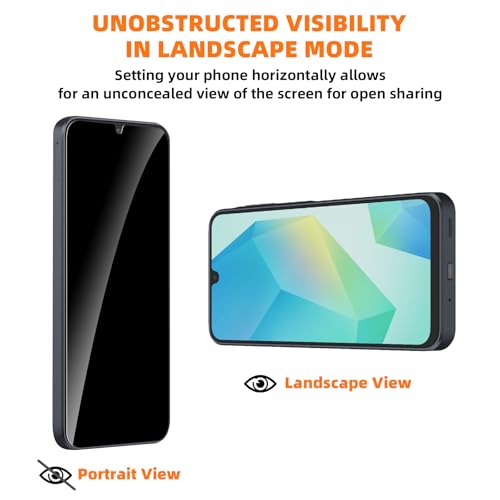 3 Pack Privacy Screen Protector for Samsung Galaxy A16 5G - size: [Privacy] Galaxy A16 (3 Pack)
