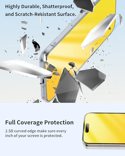 2 Pack for iPhone Air Privacy Screen Protector Gradient Colorful