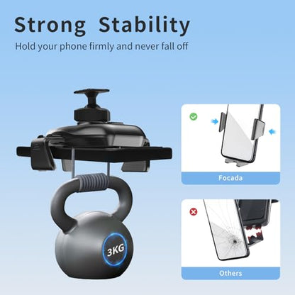 Car Phone Holder for BMW X3 F25 2011–2017/ BMW X4 F26 2014–2017 Accessories, Air Vent Car Phone Mount, Upgraded 360° Metal Ball Joint, Phone Holder for iPhone and Most Smartphones - size: Clip holder-Metal Ball Joint