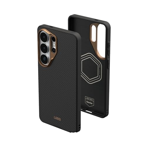 URBAN ARMOR GEAR UAG for Samsung Galaxy S26 Ultra Case 6.9" Fibr Armr - Magnetic Charging Compatible Rugged Military Drop Tested Protective Cover, Black/Bronze - color: Fibr Armr - Black/Bronze