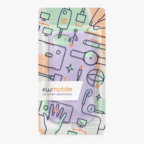 kwmobile Case Compatible with Apple iPhone 17e / iPhone 16e Case - Slim Protective TPU Silicone Phone Cover - Lavender - color: lavender, size: iPhone 17e / iPhone 16e