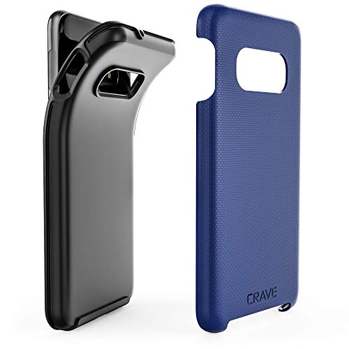 Crave Dual Guard for Samsung Galaxy S10e Case, Shockproof Protection Dual Layer Case for Samsung Galaxy S10e - Navy - color: Navy
