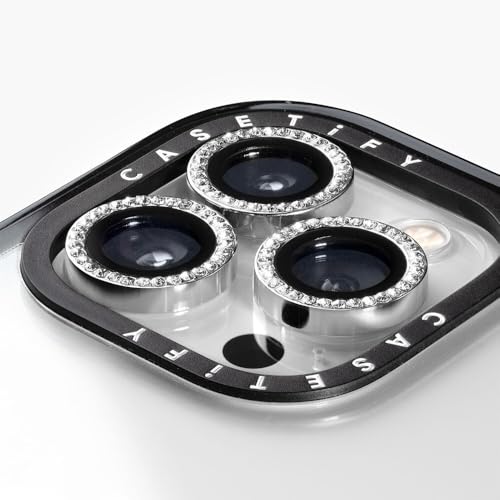 CASETiFY Camera Lens Gem [Easy Application] for iPhone 16/16 Plus - Silver - color: Silver, size: iPhone 16 / 16 Plus
