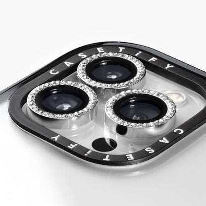 CASETiFY Camera Lens Gem [Easy Application] for iPhone 16/16 Plus - Silver - color: Silver, size: iPhone 16 / 16 Plus