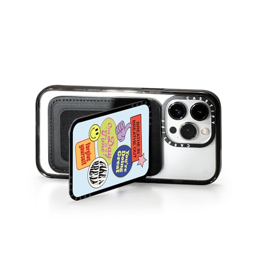 CASETiFY Snappy Card Holder Stand Compatible with Magsafe - Doing Great - color: Doing Great