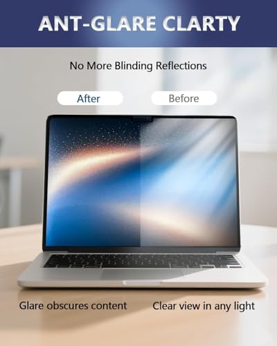 Magnetic Laptop Privacy Screen for 14 Inch 16:10 Aspect Ratio - color: Magnetic Laptop 14 Inch 16:10
