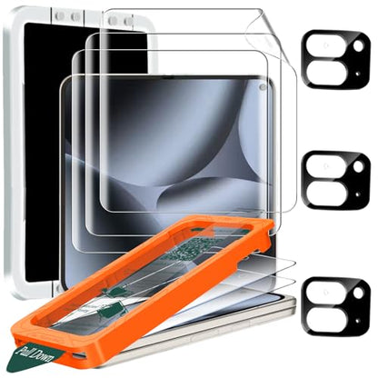 IMBZBK 9 in 1 Screen Protector for Google Pixel 10 Pro Fold, 3+3+3 Pack - color: Pixel 10 Pro Fold-Transparent