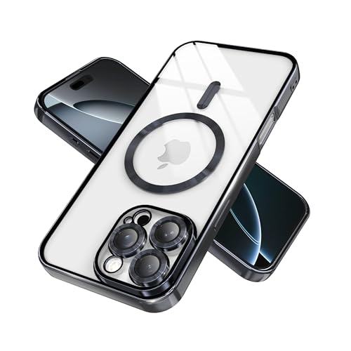 IAIYOXI Plating Case for iPhone 11 with Camera Lens Protector,Anti-Scratch Shockproof Slim Protective Case, Ideal for Women and Men，Compatible for iPhone 11, Black - color: Black, size: iPhone 11