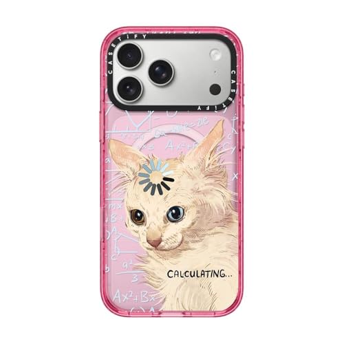 CASETiFY for iPhone 17 Pro Max Case - Impact Compatible with MagSafe | 8.2 ft. 4x Military Grade Drop Protection | Calculating... | Pink - color: Calculating..., size: Iphone 17 Pro Max (6.9")