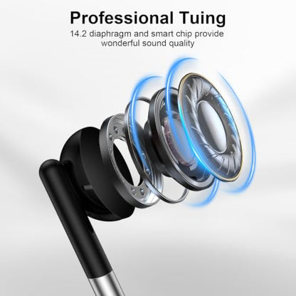 Google Pixel Wired Earbuds Earphones for Pixel 11 10a 10 10 Pro Fold 9a 9 8 - color: Black