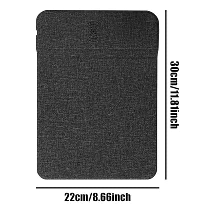Charging Mice Pads for Desk Fast Charging Pad - color: Black