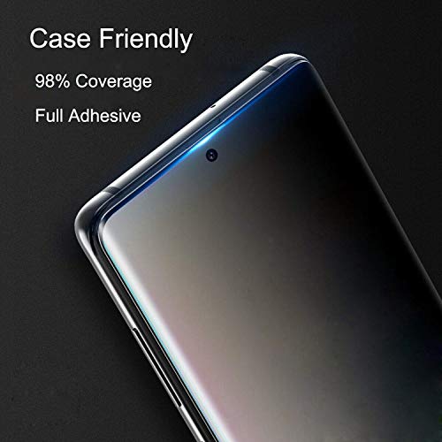 Galaxy S23 Privacy Screen Protector Support Fingerprint Unlock Case Friendly Flexible TPU Film, Anti Spy Full Adhesive Bubble Free Soft Film [Not Glass] for Samsung Galaxy S23 6.1 INCH