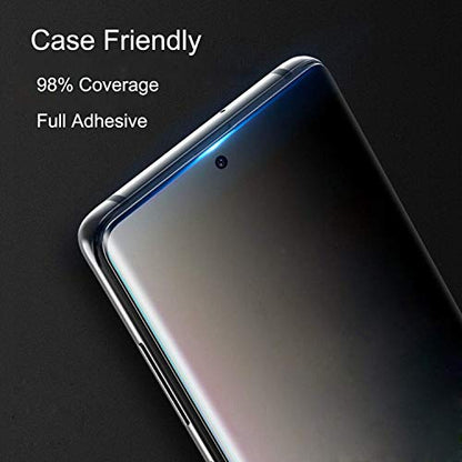 Galaxy S23 Privacy Screen Protector Support Fingerprint Unlock Case Friendly Flexible TPU Film, Anti Spy Full Adhesive Bubble Free Soft Film [Not Glass] for Samsung Galaxy S23 6.1 INCH