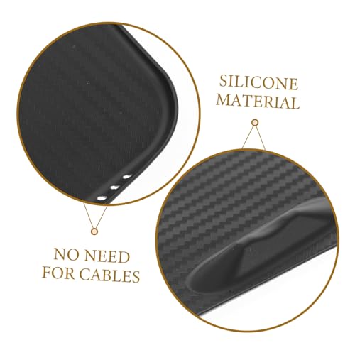 Cabilock Wireless Charging Pad Center Console Car Accessories Wireless Charger Mat Slip Silicone Cover