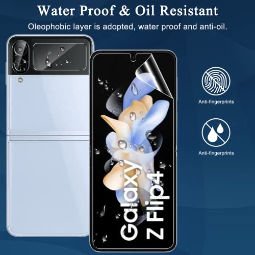 [2 Sets 6 Pack] for Samsung Galaxy Z Flip 4 Screen Protector - size: Z Flip 4