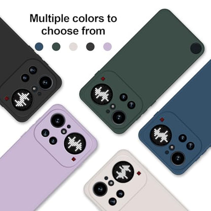 GiiYoon Silicone Case for Nothing Phone 4a, Off White - color: Off-white, size: Nothing Phone 4a